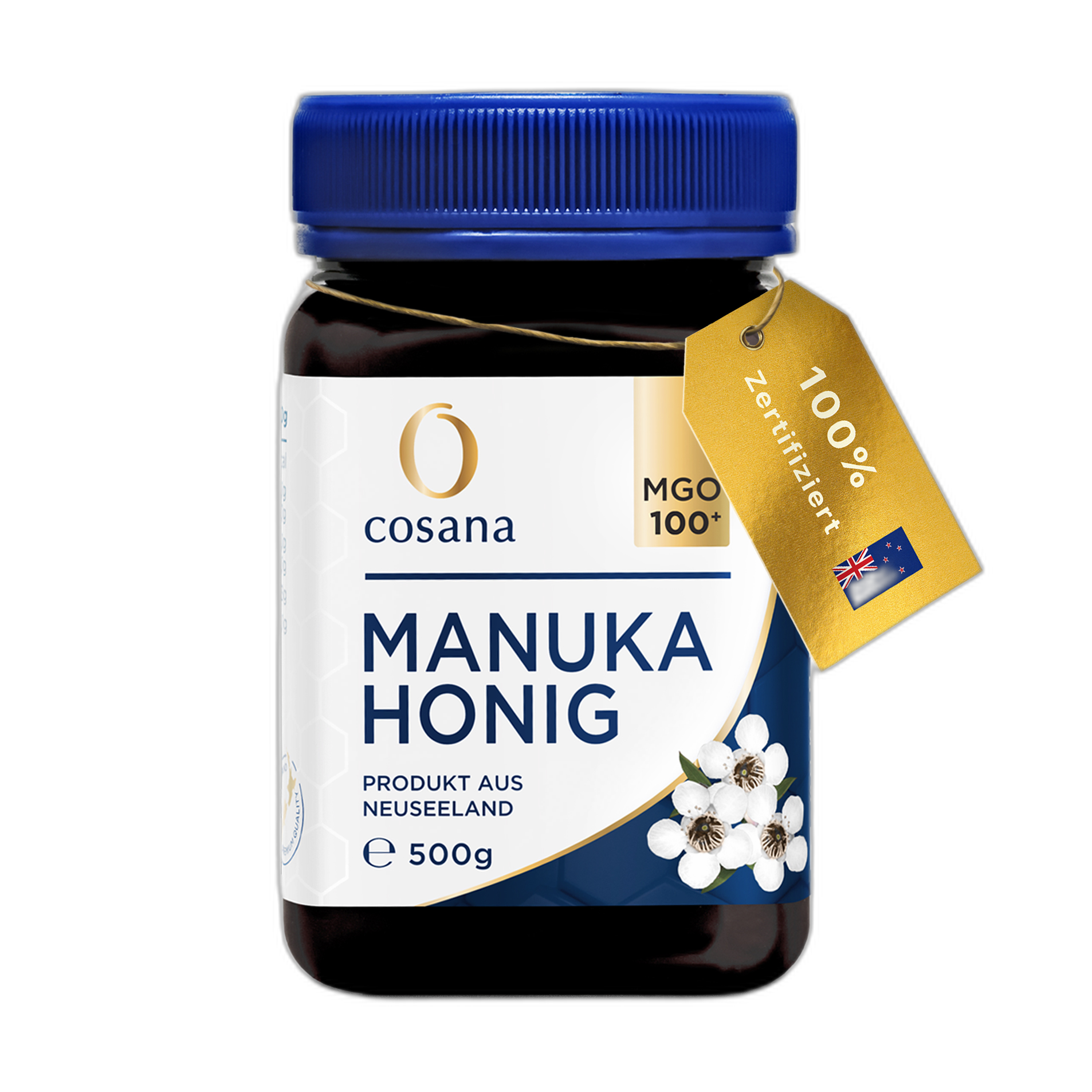 Cosana Manuka Honig MGO 100+ im 500g Glas