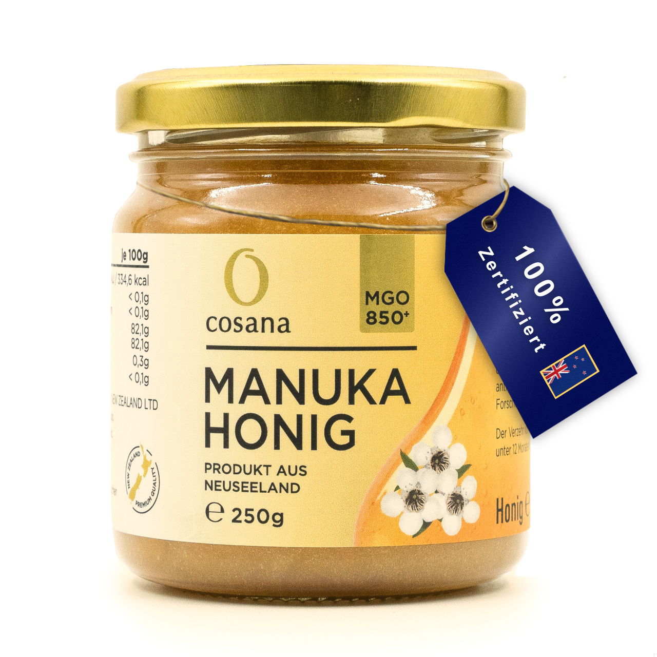 Manuka Honig 850 MGO + 250g