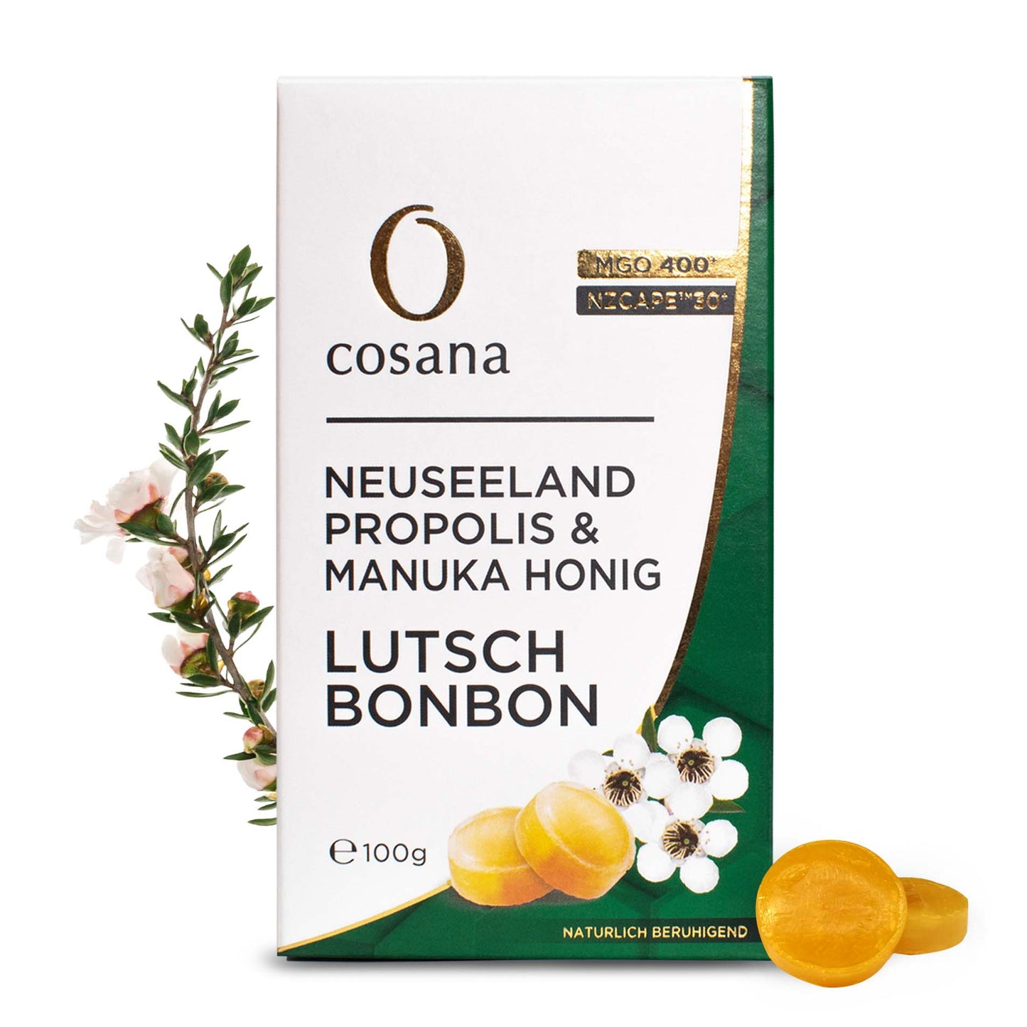 NZCAPE™30+ Propolis & Manuka Honig MGO 400+ Lutschbonbon